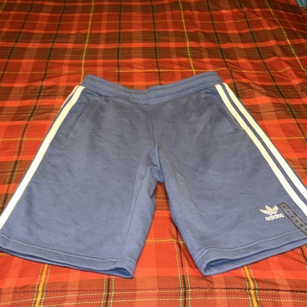 mens adidas sz small sweat shorts new